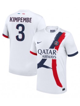 Paris Saint-Germain Presnel Kimpembe #3 Replika Borta Kläder 2024-25 Kortärmad